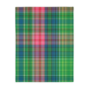 44CB  Colorful Plaid Blanket