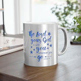 59SGM Silver and Gold Christian Mug