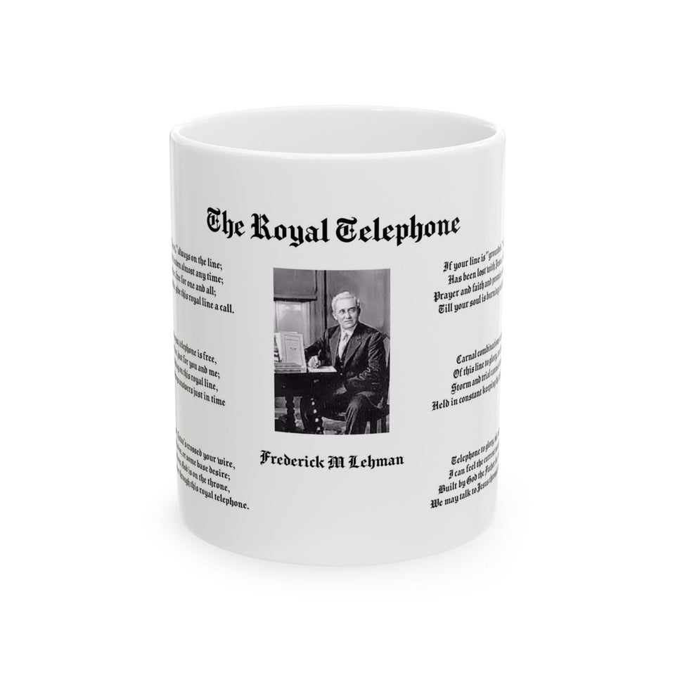 61H  The Royal Telephone Mug