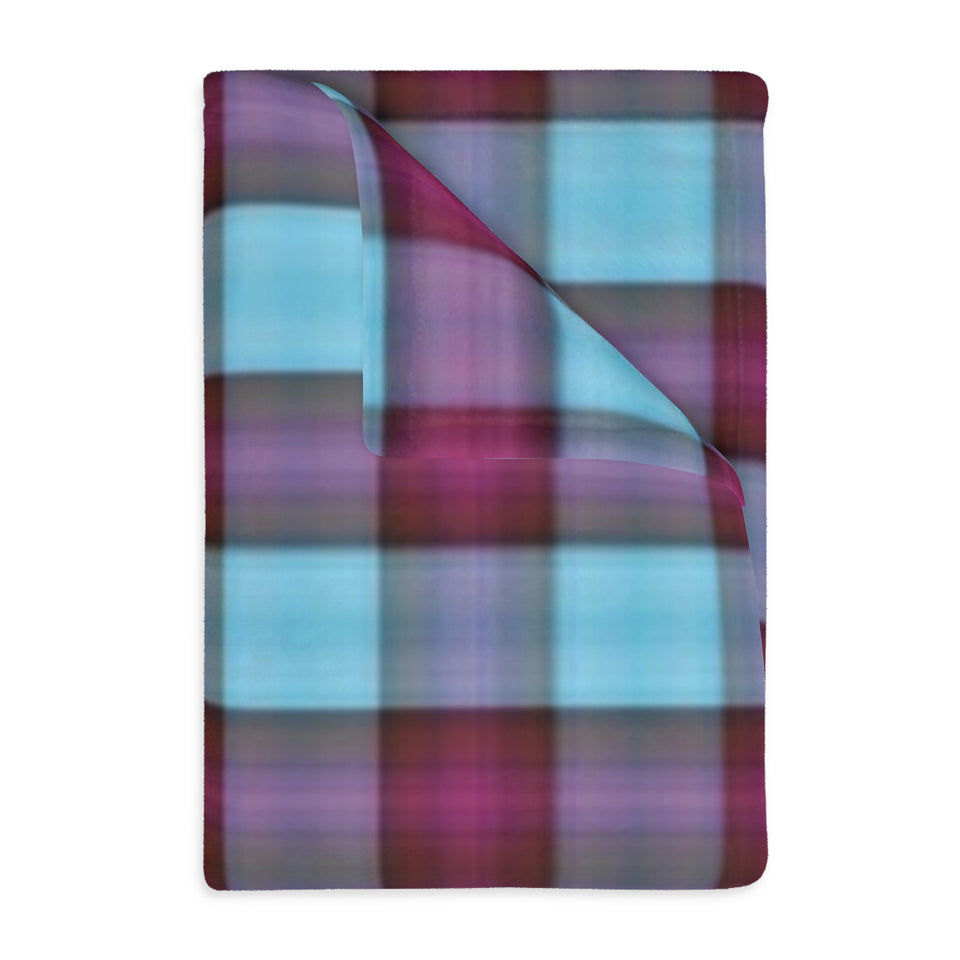 19CB  Colorful Plaid Blanket