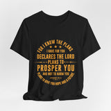 14CTS   Unisex Christian t shirt Jeremiah 29