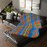70CB Colorful Plaid Blanket