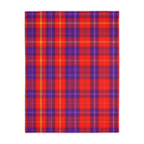 34CB  Colorful Plaid Blanket