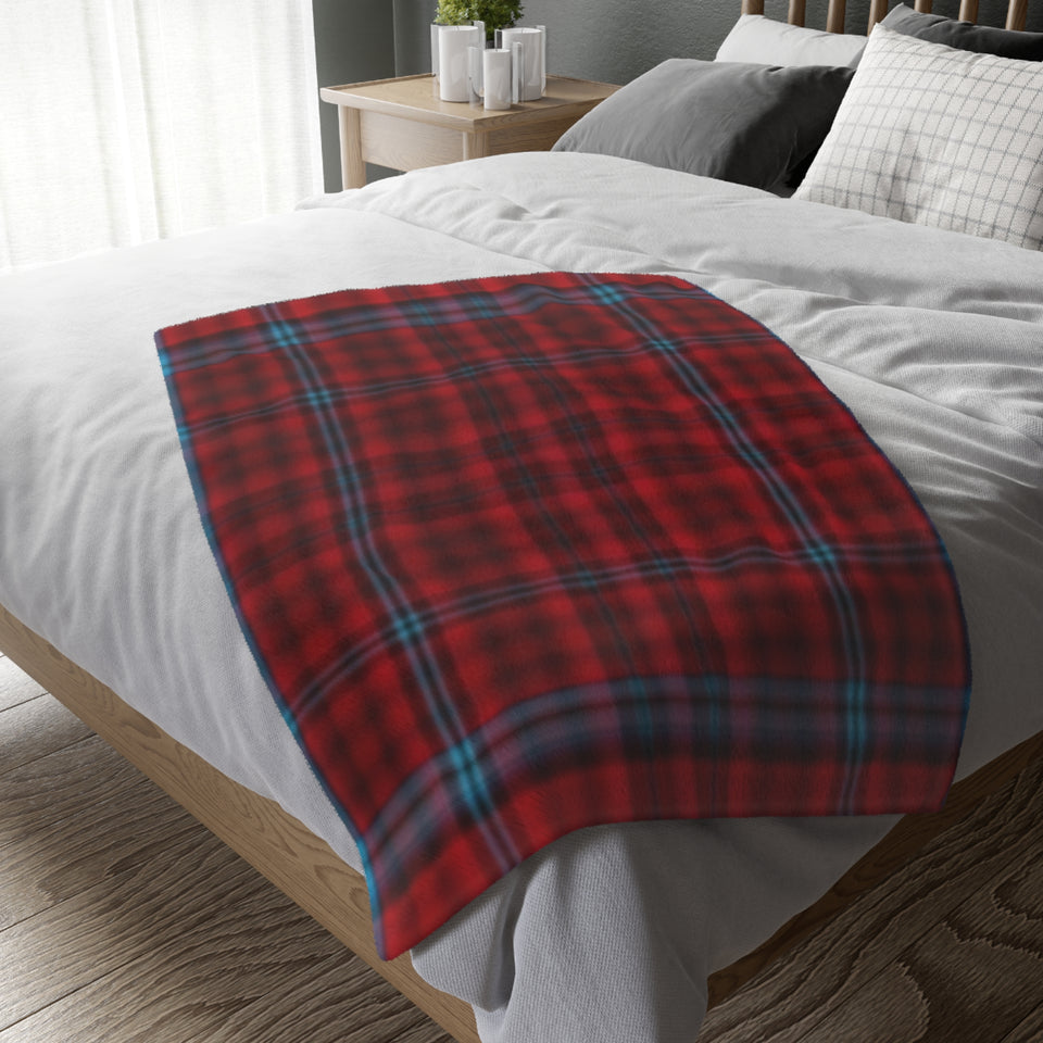 23CB  Colorful Plaid Blanket