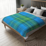 13CB  Colorful Plaid Blanket