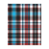 54CB  Colorful Plaid Blanket