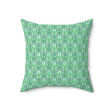 18PCF  Peacock Feather Pillow