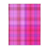 14CB  Colorful Plaid Blanket