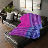 17CB  Colorful Plaid Blanket