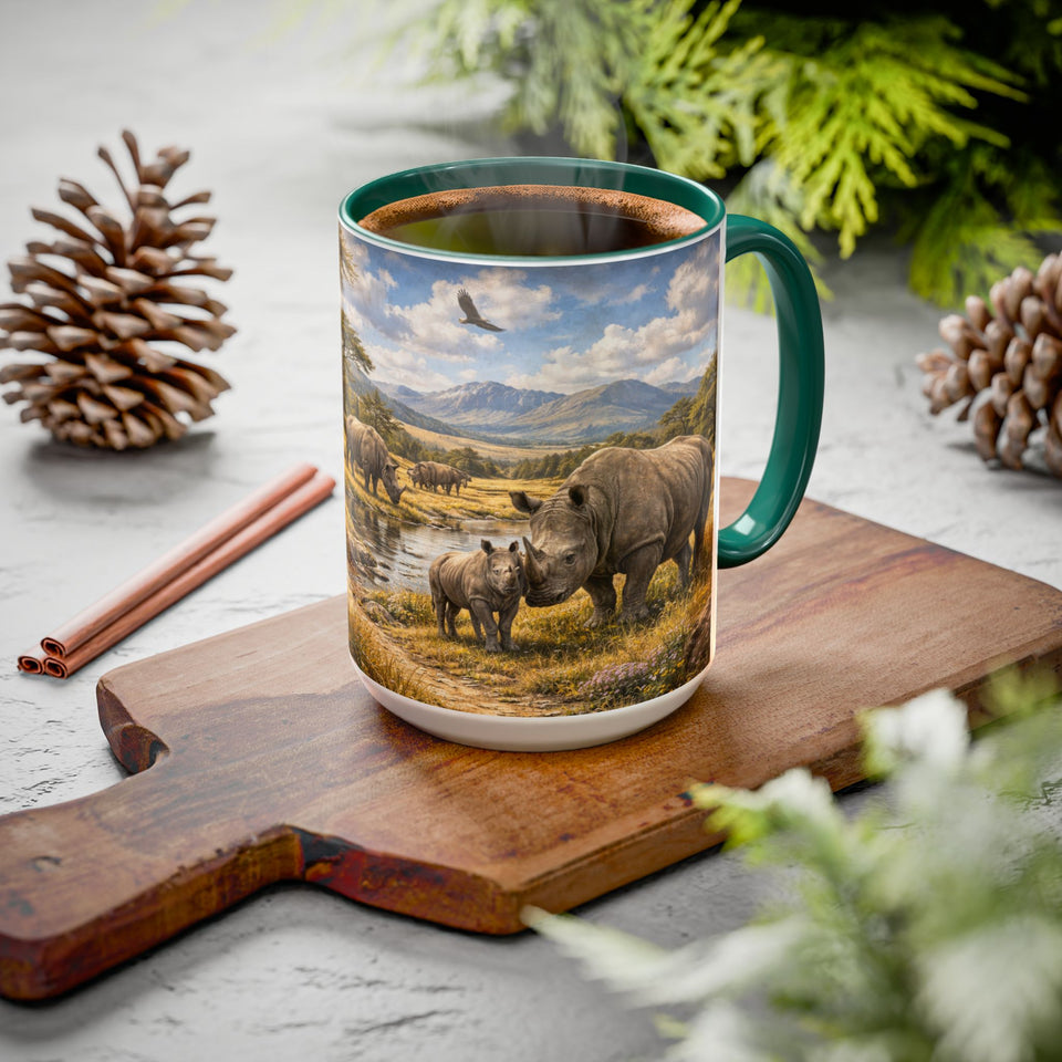 AM51  Rhinoceros Safari Mug