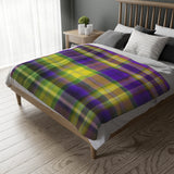 26CB  Colorful Plaid Blanket