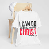 8CTS   Unisex christian t shirt Philippians 4