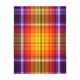51CB  Colorful Plaid Blanket
