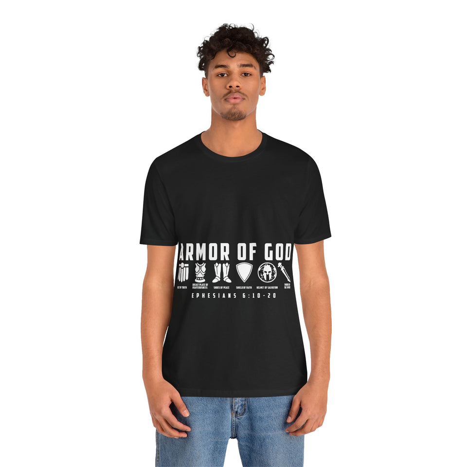 2CTS   Unisex christian t shirt Armor of God