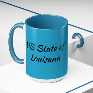 18SFM  Louisiana State Flower Mug