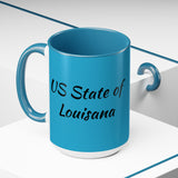 18SFM  Louisiana State Flower Mug