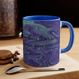 3CMSM  Colorful Marble Matthew 6:15 Mug