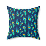 65PCF  Peacock Feather Pillow
