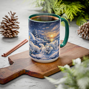 AM44 Arctic Fox Winter Mug