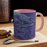 3CMSM  Colorful Marble Matthew 6:15 Mug