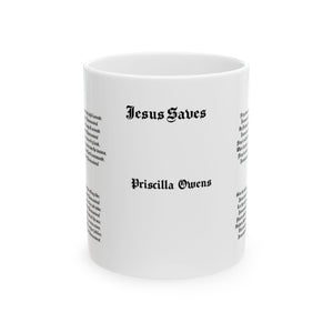 63H  Jesus Saves  Mug