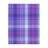 15CB  Colorful Plaid Blanket
