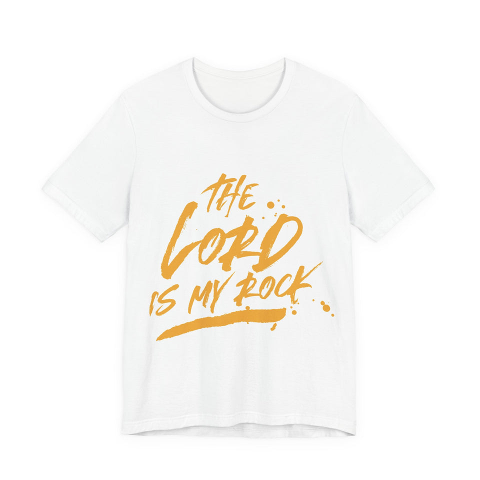 21CTS   Unisex Christian t shirt The Lord is my Rock