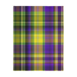 26CB  Colorful Plaid Blanket