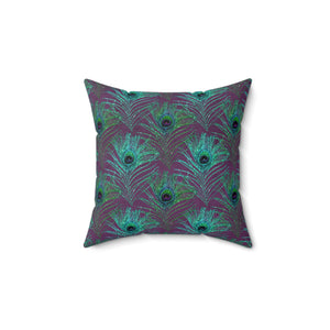 10PCF  Peacock Feather Pillow