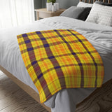 33CB  Colorful Plaid Blanket