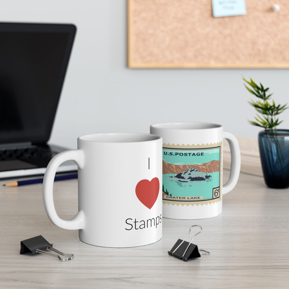 7NPS  Crater Lake Stamp Mug