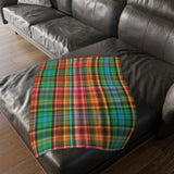 63CB  Colorful Plaid Blanket