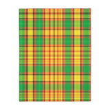 65CB  Colorful Plaid Blanket