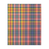 3CB  Colorful Plaid Blanket
