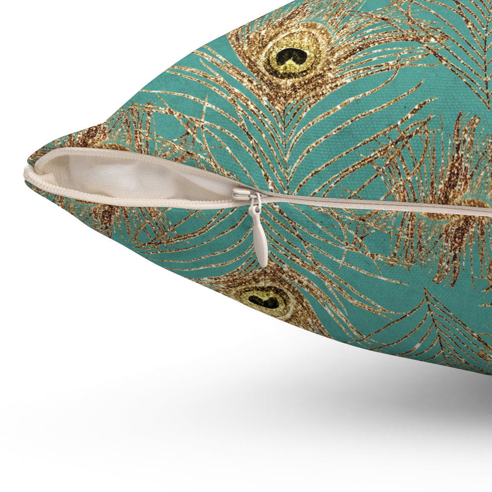 5PCF  Peacock Feather Pillows