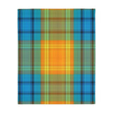 38CB  Colorful Plaid Blanket