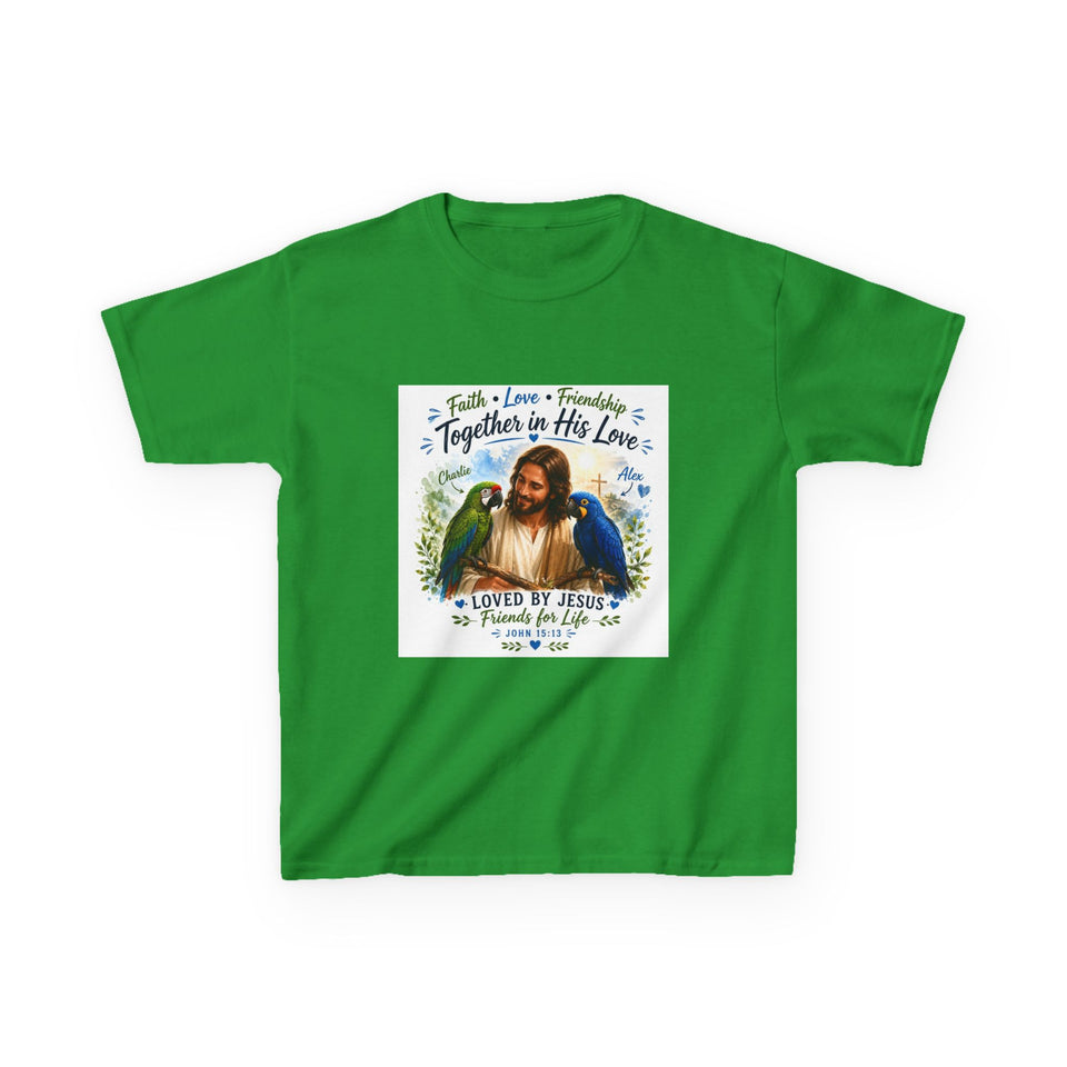 Together in His Love – Loved by Jesus Kids T-Shirt CA33