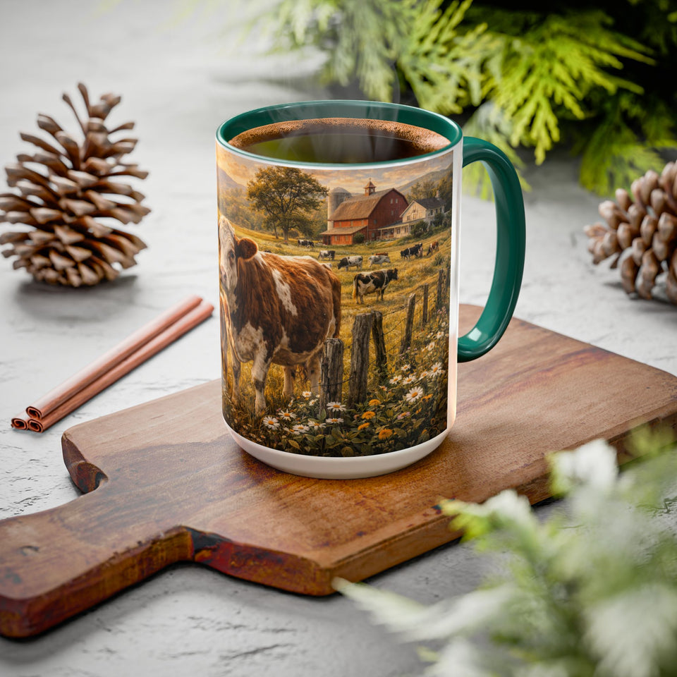 AM56  Countryside Cow Farm Cow