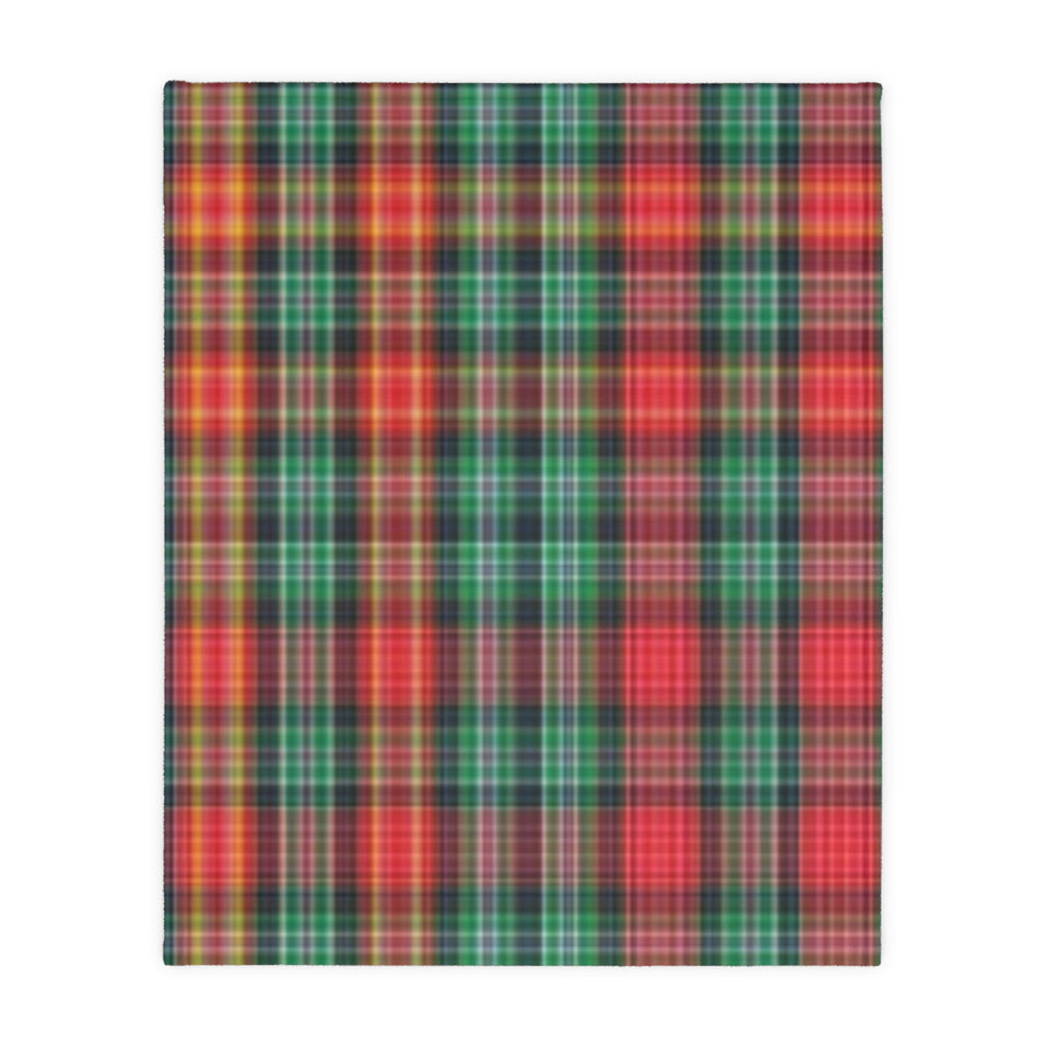 45CB  Colorful Plaid Blankets