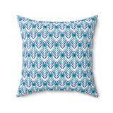 15PCF  Peacock Feather Pillow