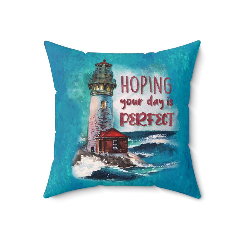 17LHP  Lighthouse Pillow