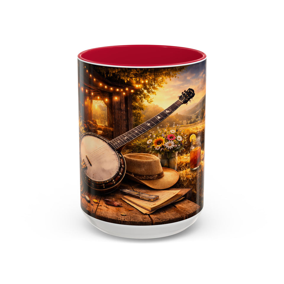 MIM7  Bluegrass Music Banjo Mug