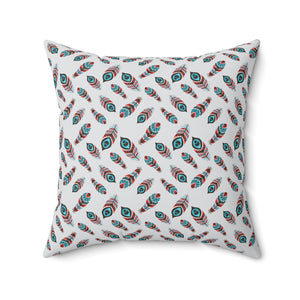 36PCF  Peacock Feather Pillow