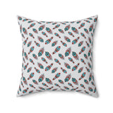 36PCF  Peacock Feather Pillow