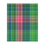 44CB  Colorful Plaid Blanket