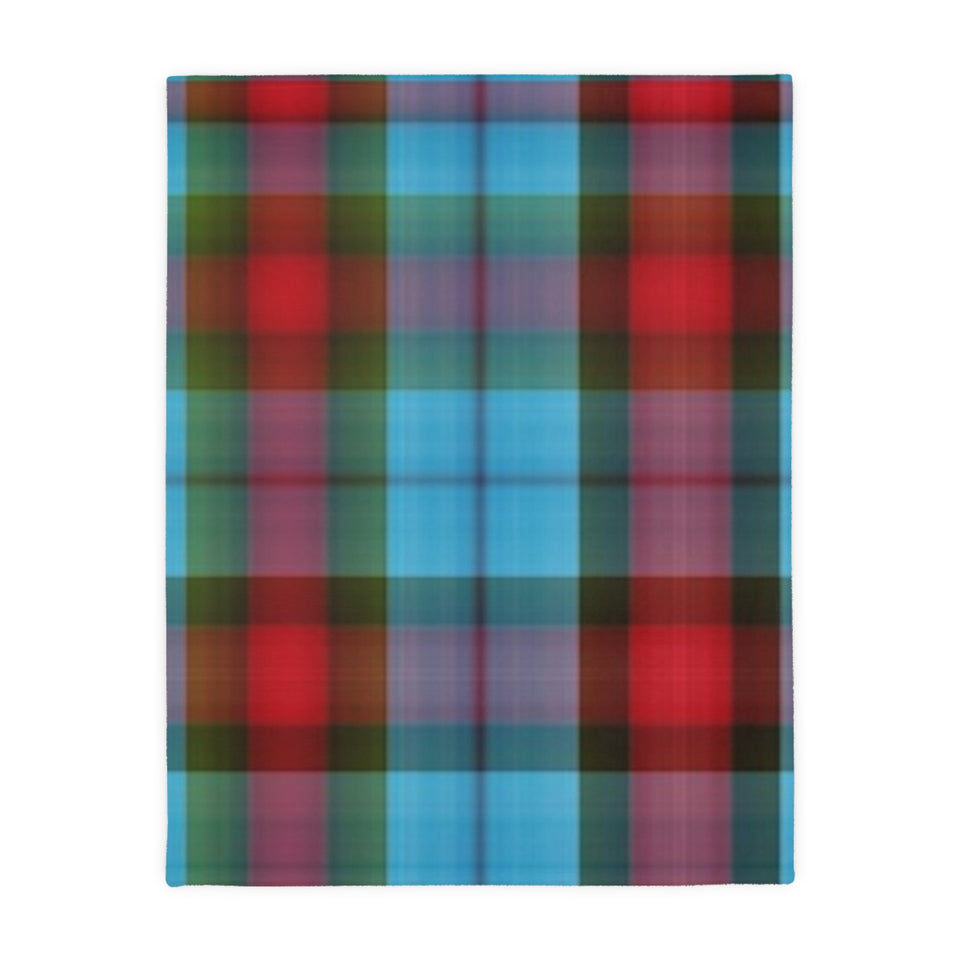 18CB  Colorful Plaid Blanket