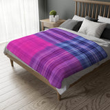 17CB  Colorful Plaid Blanket