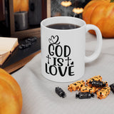 6WCM  White Christian Coffee Mug