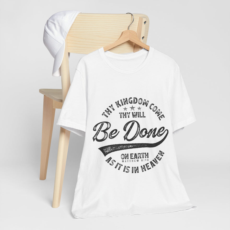 5CTS   Unisex christian t shirt Matthew 6