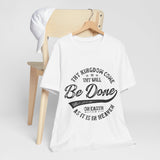 5CTS   Unisex christian t shirt Matthew 6